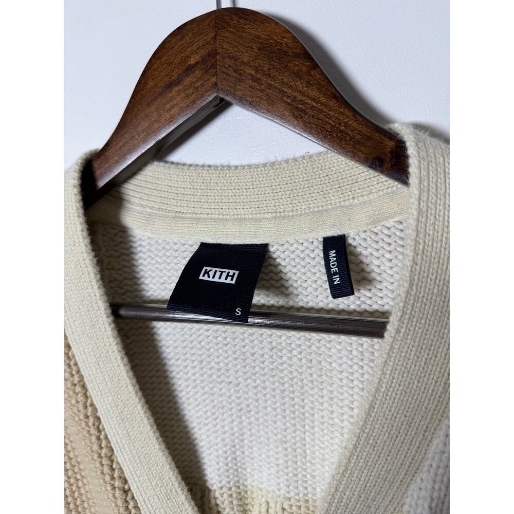 Kith Patchwork Durum Heavyweight Knit Cardigan SS… - image 4